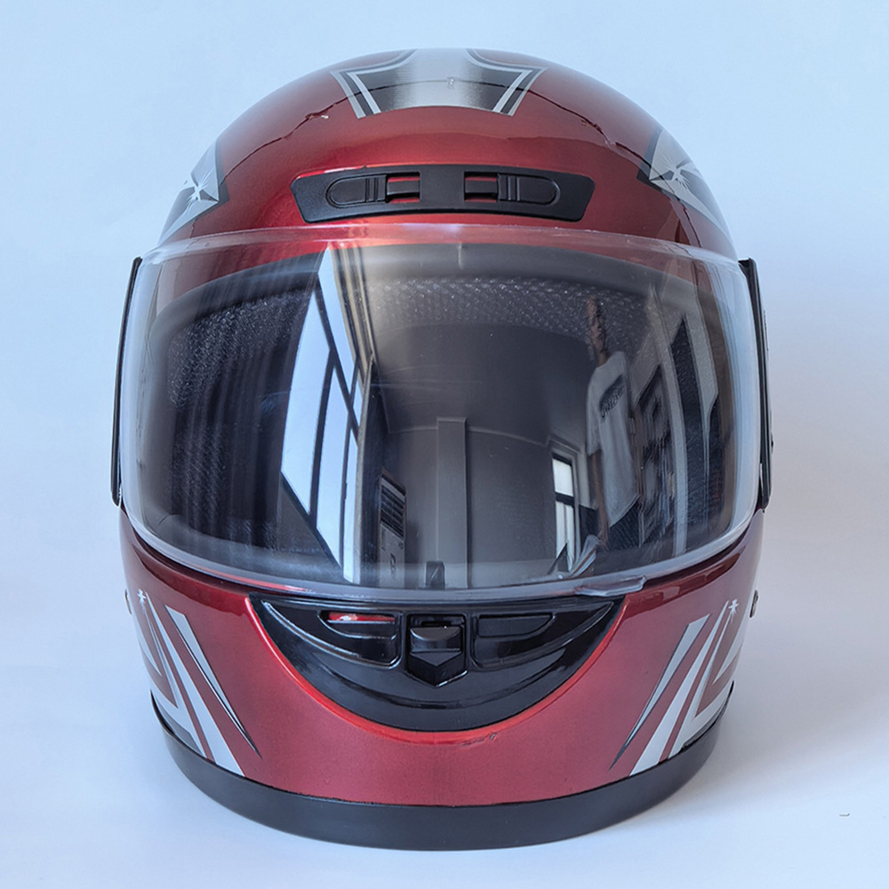 Motorcycle Helmet Electric Car Helmet Riding Safety Helmet Unisex Full Helmet 105