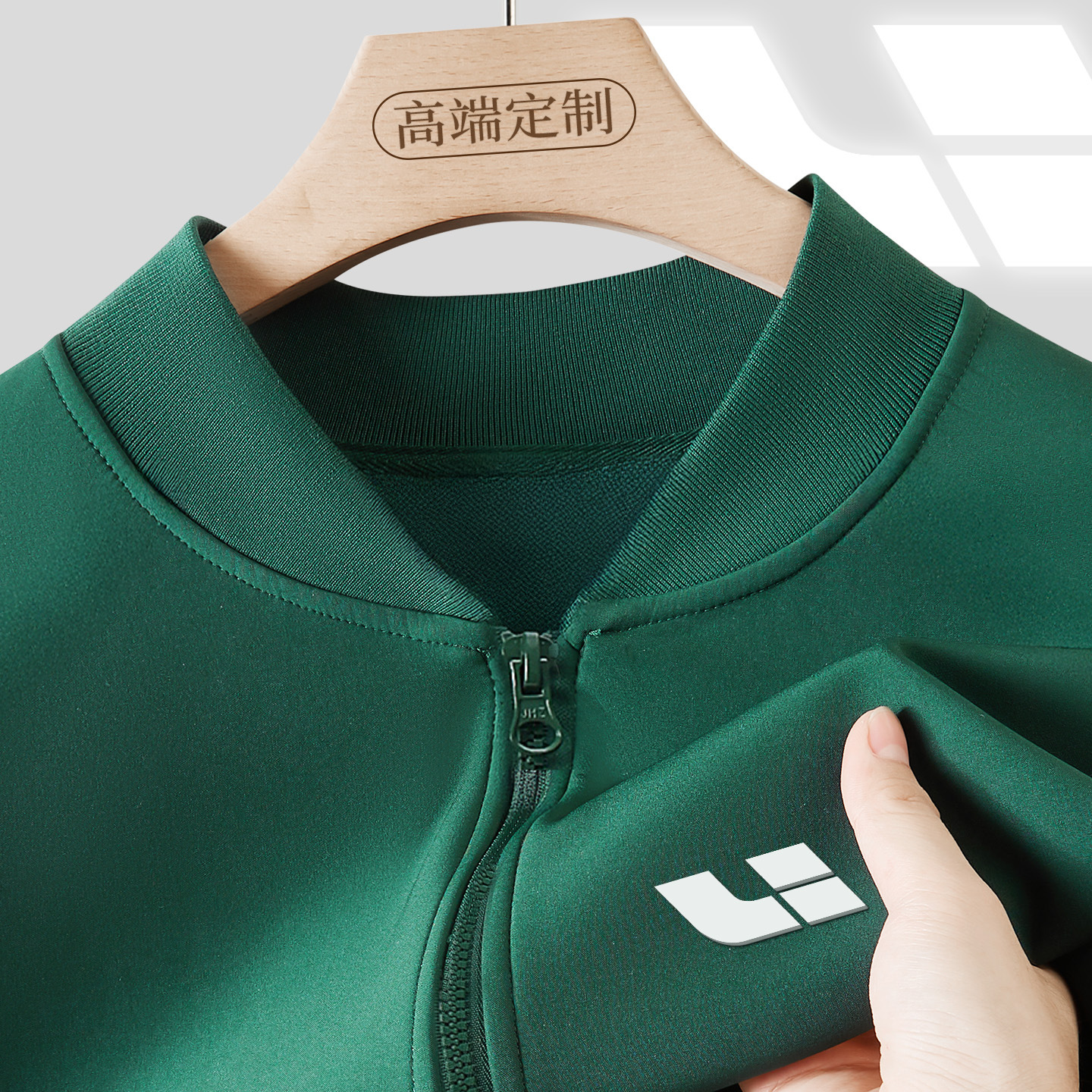 4S Shop Ideal Workwear Custom Jacket with Printed Embroidery Logo Autumn Thin Group Workwear Jacket Outerwear