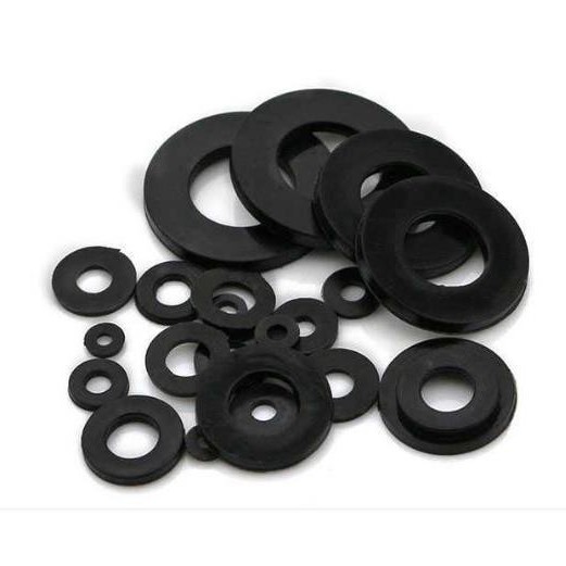 8.8级高强度黑色垫片M2-M42发黑平垫片DIN125金属平垫圈螺丝垫圈