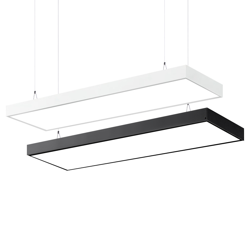 lámpara de banda led super brillante sala de aula de oficina cuadrada techo especial lámpara de banda tienda de iluminación comercial de supermercado candelabrera image 6