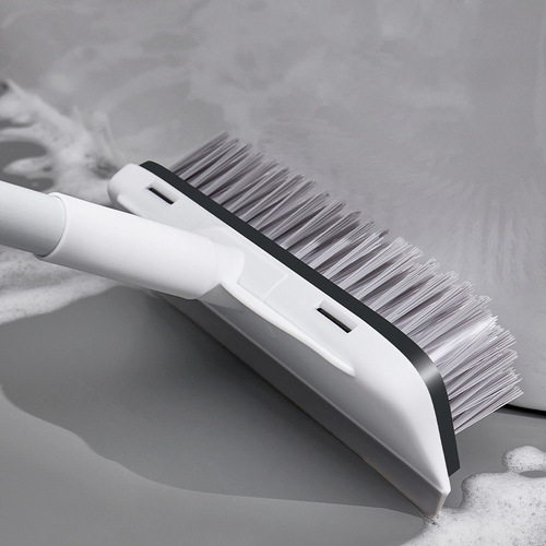 Tile floor brush wholesale long handle bathroom toilet household multi-functional two-in-one bathroom hanging water cleaning brush