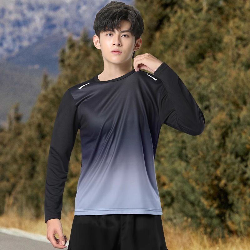 スポーツ長袖上着男女同型秋冬日焼け止め服シュート服レジャー家庭速乾通気ランニングがゆるい|undefined