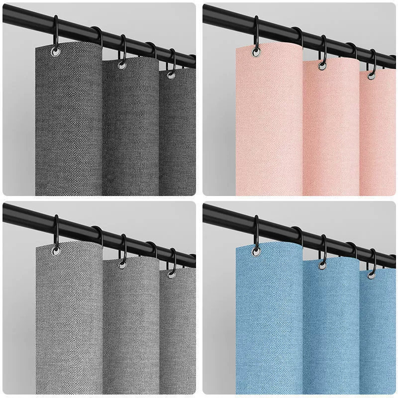 Curtain, waterproof set, cloth, increased thickness