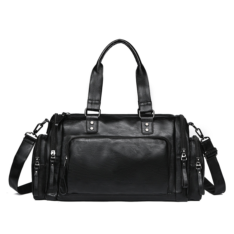 Bolsas de viaje transfronterizas de gran capacidad nuevas bolsas de viaje de moda PU bolsas deportivas a prueba de agua bolsas de ocio de tendencia de fitness