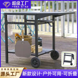 跨境纯铁质手推车酒架带轮子展示货架可定制食品货架商场架系列架