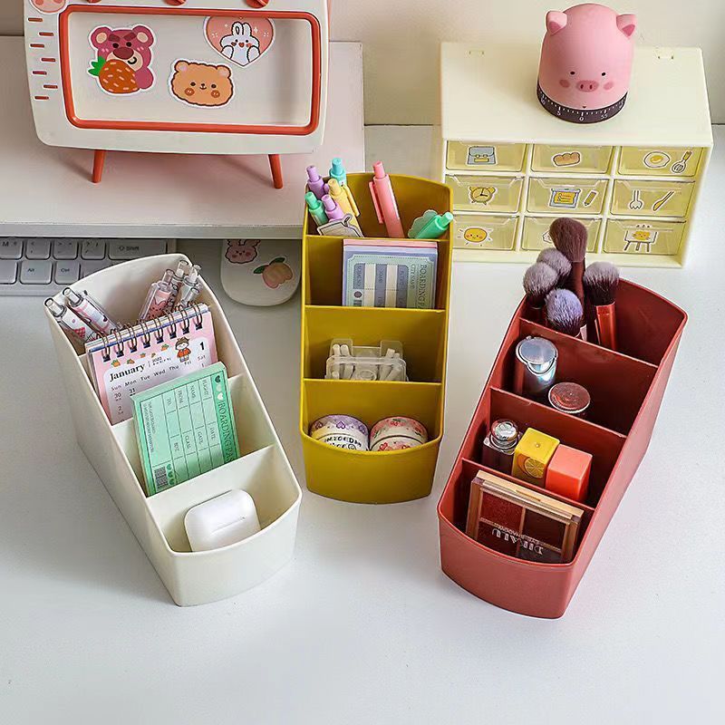 ZT 3078 데스크탑 저장 상자 거실 원격 제어 저장 상자 작은 화장품 문구 잡화 저장 상자