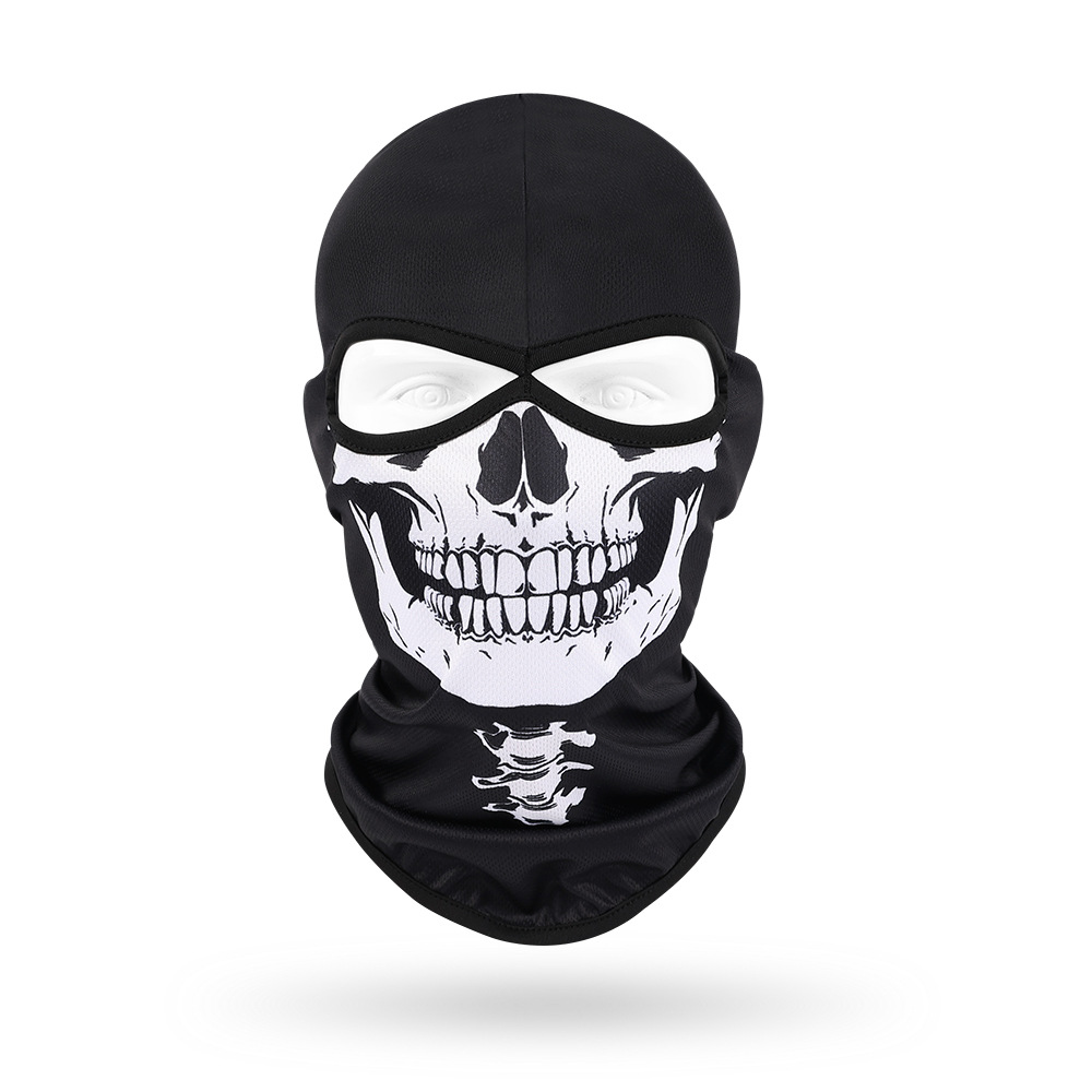 Motocicleta bicicleta equipo sudor absorbente transpirable cráneo cubierta deportes al aire libre collar ciclismo pesca máscara de protección solar