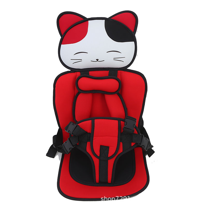 Mini Cat Model Non-Computer Electric Tricycle Seat Cushion Stroller Stroller Thickeneded Sponge Cushion Straps