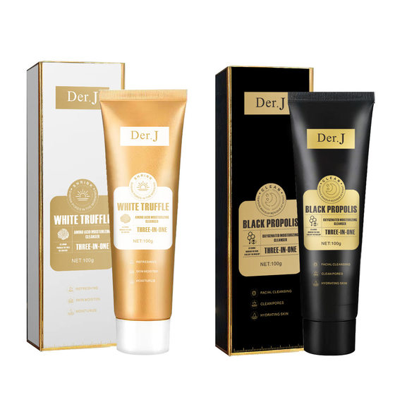 White truffle amino acid moisturizing facial cleanser moisturizing deep cleansing oil control facial cleanser skin care products all English manufacturers