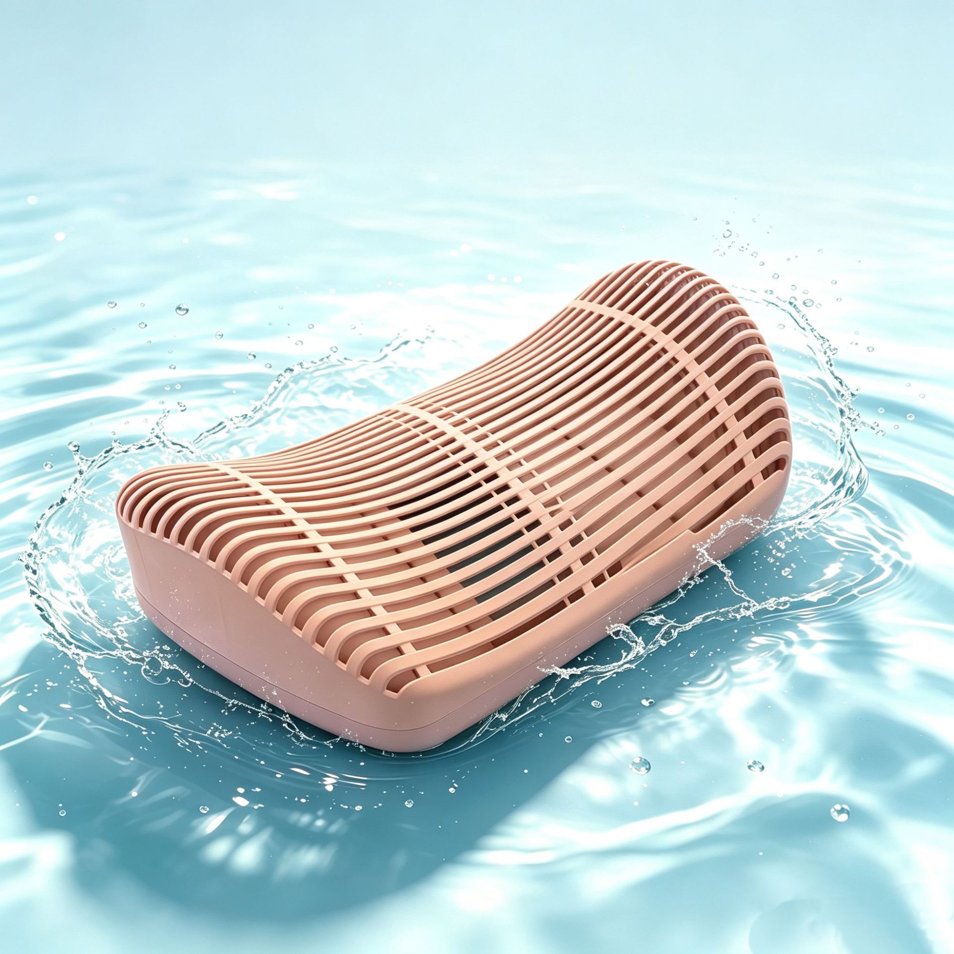 Summer cooling pillow, breathable plastic nap cushion, hollow waterproof neck support, removable and washable, breathable and washable summer pillow