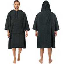 W 34583 Ultra Fine Fiber Hooded Beach Towel Robe ��ϸ��άɳ