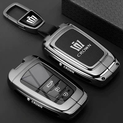 Wilfa 14Th Generation Crown – Static Rod/Key Bag - type-a-key-black-leather-car-logo-buckle