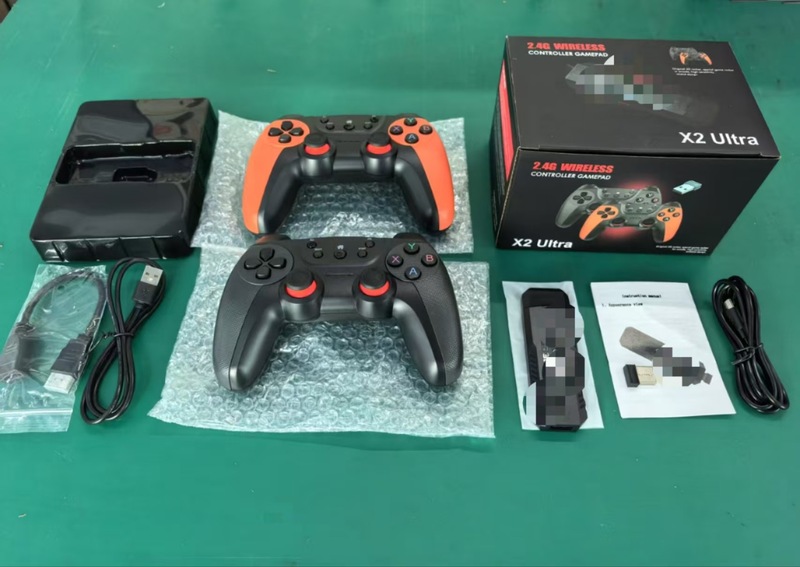 クロスボーダー X2 ウルトラファクトリー 2.4G ワイヤレスコントローラー Android PSp コンピュータ TV スチームゲームコントローラー|undefined