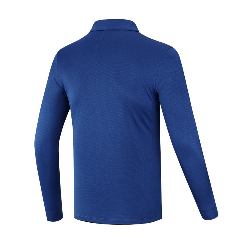 Áo thun dài tay golf nam PGM vải chức năng nhanh khô thoáng khí — YF445 màu xanh hải quân, YF445 Đen Xanh Navy, YF445 màu xanh nhạt, YF445 màu xám