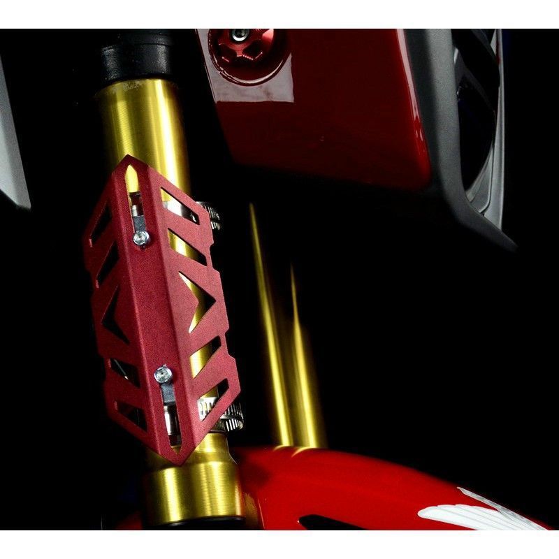 Accesorios de motocicleta Amortiguador delantero modificado tubo de escape decorativo anti-scald cubierta de la horquilla cubierta del amortiguador universal personalizada