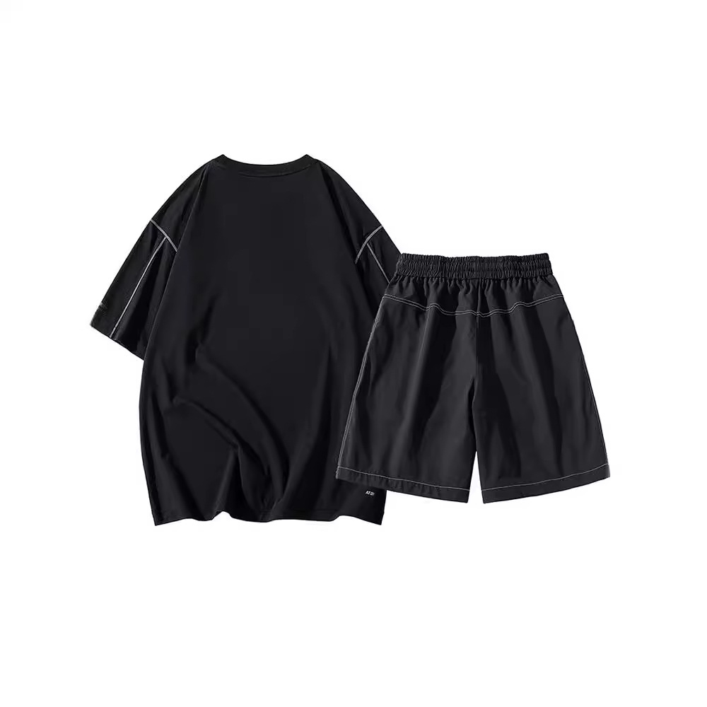 Nuevo traje de hombre de peso, deportivo, ocio, versátil, tendencia relajada de verano, estilo coreano simple.