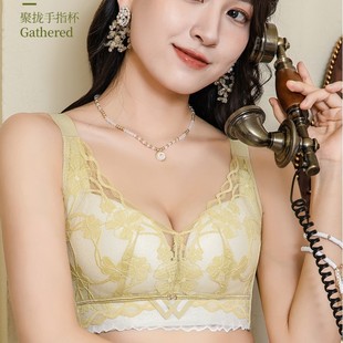 8828-1 new lace bra stock tail goods no steel ring sexy breathable gathered anti-sagging underwear women wholesale