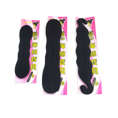 Cross-border Korean version hair accessories large ball head curling wand sponge flower bud hair styling wand braiding hair tool wholesale