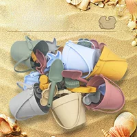 Summer cute toy, beach rubber animal model, tools set, beach style