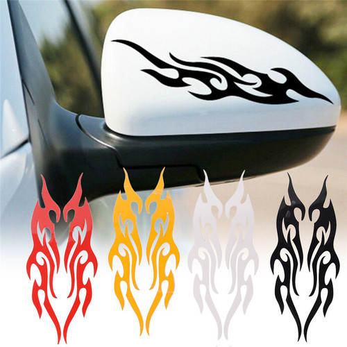 Car sticker modification flame car bumper sticker rearview mirror sticker hood sticker car decal