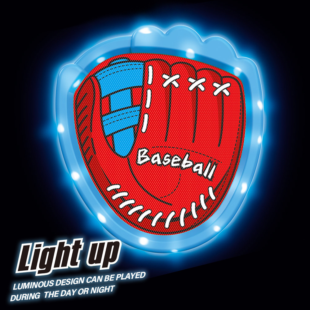 Balón luminoso de lanzamiento transfronterizo indoor al aire libre baloncesto rugby softbol entrenamiento deportivo interactivo juego de juguetes para niños