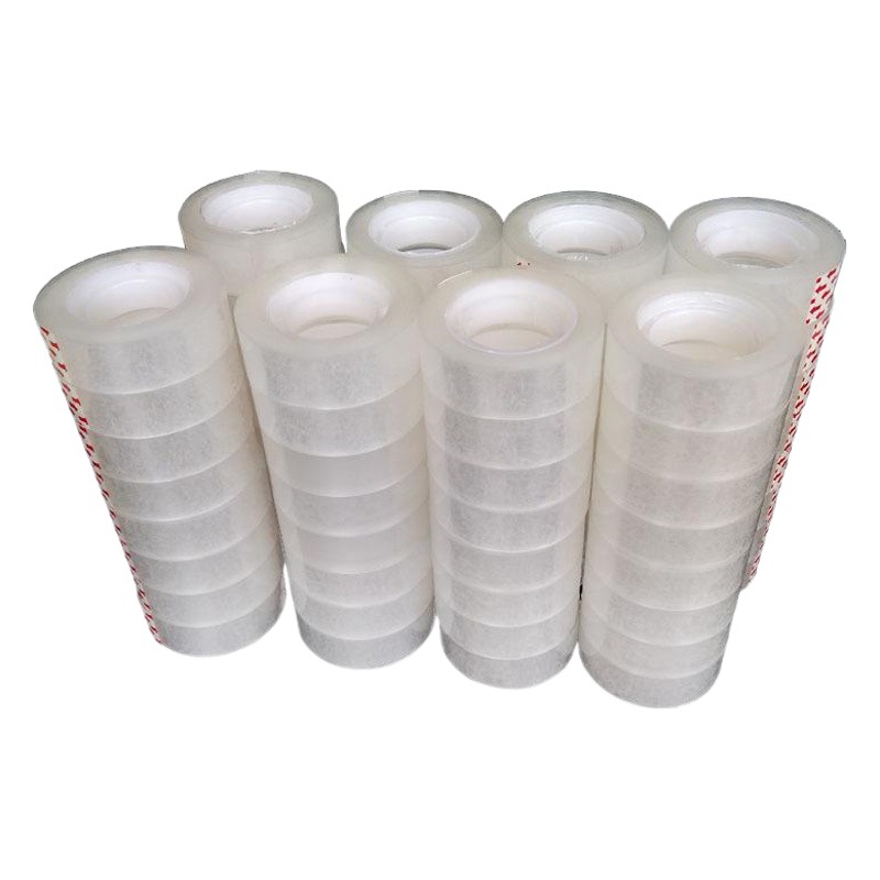 Pequeña cinta adhesiva cinta de papelería pequeña 12 1518mm blanca estudiante floristería embalaje pequeña cinta adhesiva caja al por mayor