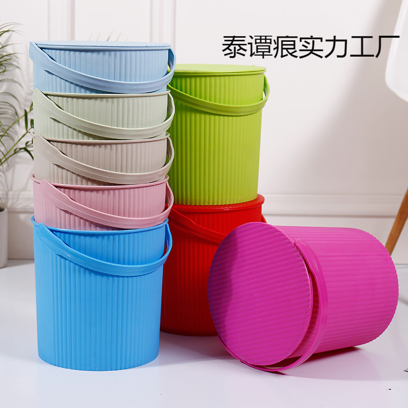 蓋付きの厚みのある収納バケツ、バススツールバケツ、釣りバケツ、ポータブルバケツ、バス収納バケツ、座れるバケツ、家庭用バケツ|undefined