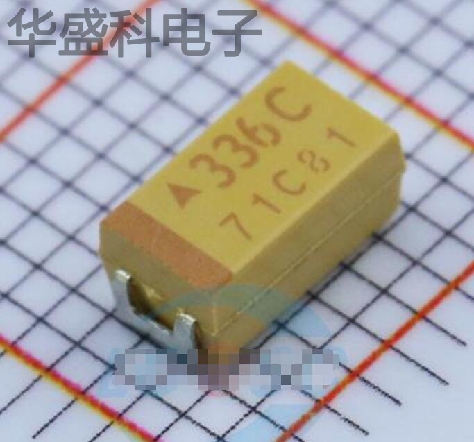 TAJC336K016RNJ 描述 33uF(336) ±10% 16V 钽电容器