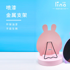 宿舍簡約卡通化妝鏡摺疊壁掛式台式家用學生梳妝鏡家用高清小台鏡