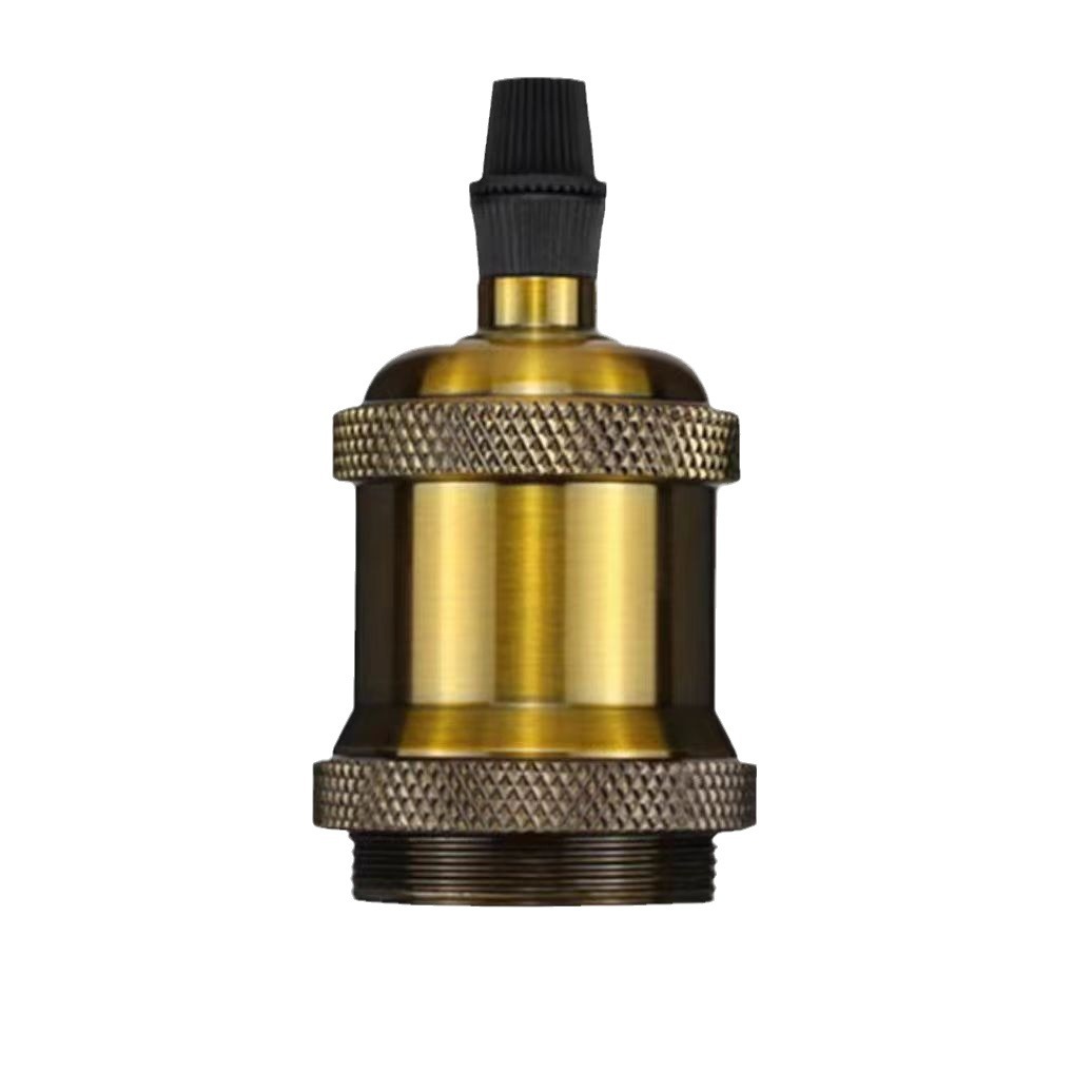 Venta al por mayor nuevo portalámparas retro Edison E27 portalámparas de boca de tornillo grande para decoración portalámparas de araña de bricolaje