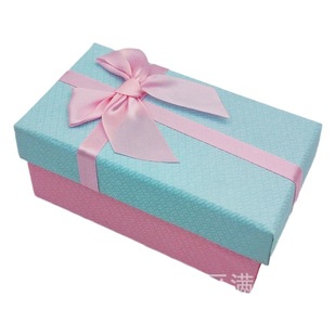 Rectangular gift box decoration and jewelry box jewelry box binary shop three yuan shop wholesale supply