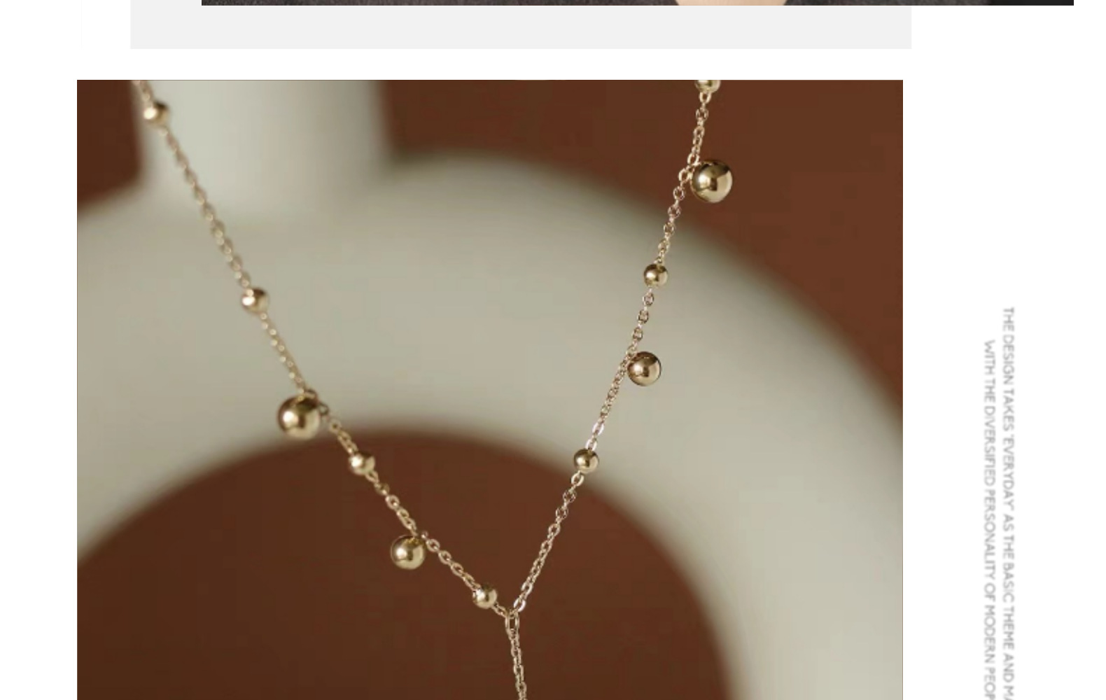 Holiday, Daily Occasion Simple Style Ball Titanium Steel Plating Long Necklace