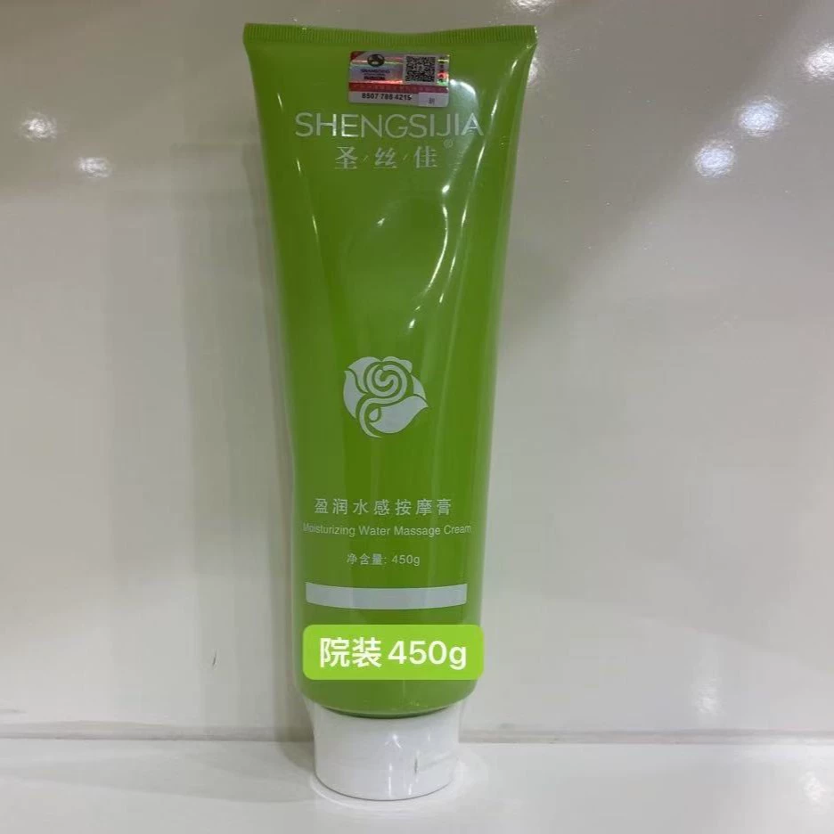 Увлажняющий массажный крем Saint Silk для салонов красоты, нежный увлажняющий крем для массажа лица и тела