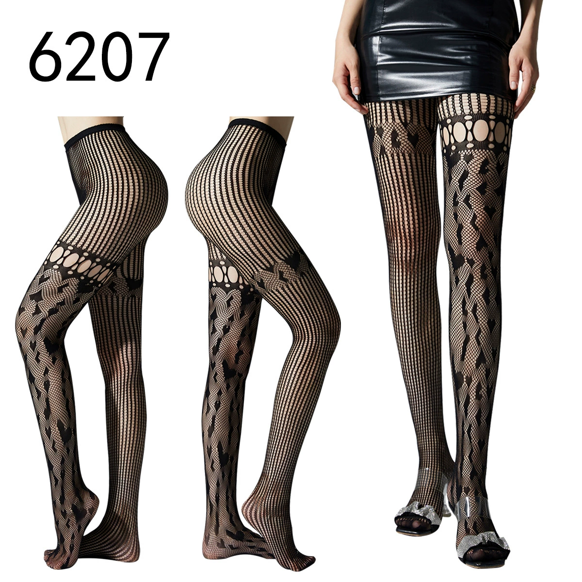Fishnet Tights, Sexy Halloween Styles, Spider-Web & Patterned, Multi-Pack Options