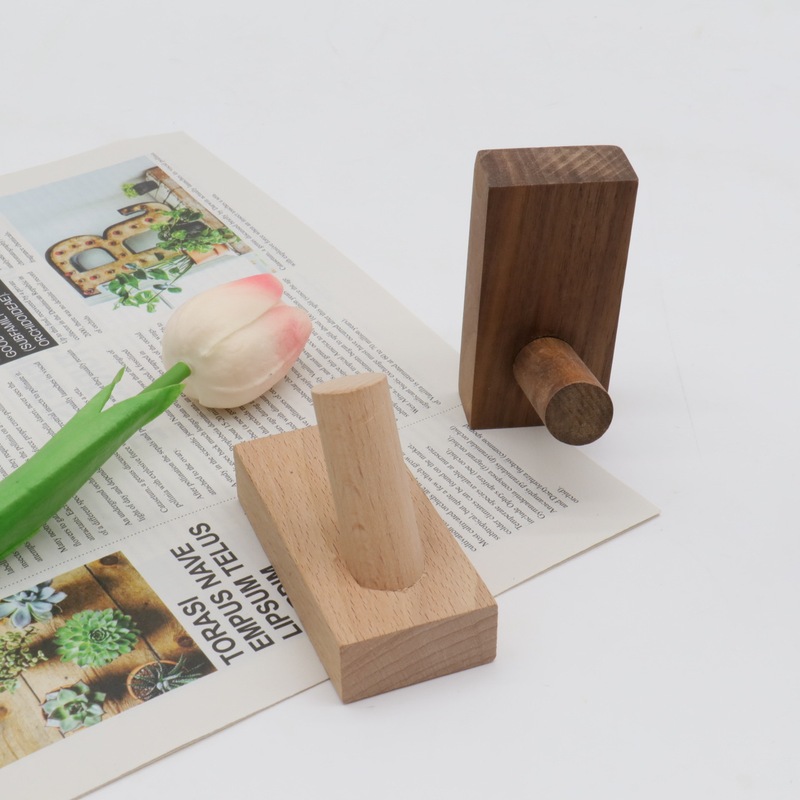 Creative Punch-Free Solid Wood Coat Hooks into the Entrance Hall Wall Coat Hooks Strong Adhesive Decorative Hooks Creative Punch-Free Solid Wood Coat Hooks into the Entrance Hall Wall Coat Hooks Strong Adhesive Decorative Hooks