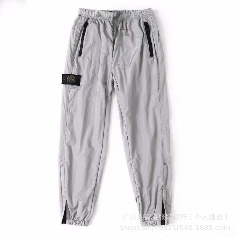 现货STONE 石头25ss金属尼龙工装休闲运动户外长裤男女同款百搭款|undefined