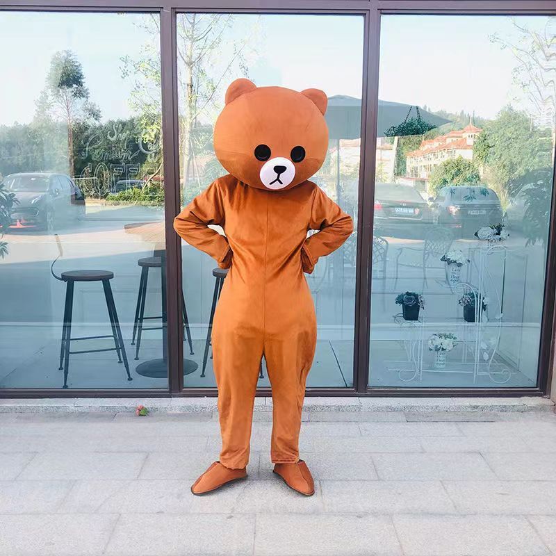 インターネット有名人クマ人形服 Douyin クマ人形服大人のパフォーマンス服子供の漫画ヒグマクマ人形服男性|undefined