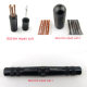 Manufacturers supply spot emergency tire repair rubber strip bicycle repair tools fork drill vacuum tire repair portable