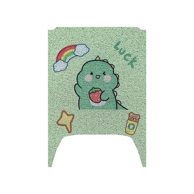Electric vehicle foot mat Waterproof Wire Loop Foot Mat - strawberry-dinosaur-yadi-g18y-g