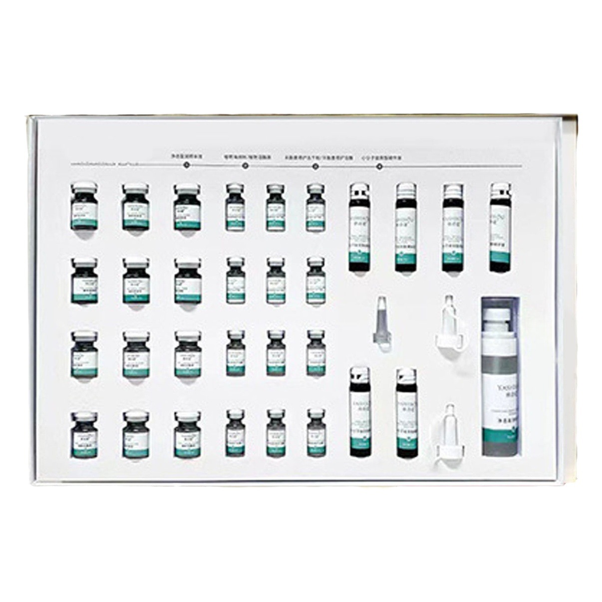 Sponge Microcrystalline Small Green Film Seaweed Microneedle to Fade Acne Marks and Remove Closed Mouth Sponge Microneedle Beauty Salon Special Small Green Film