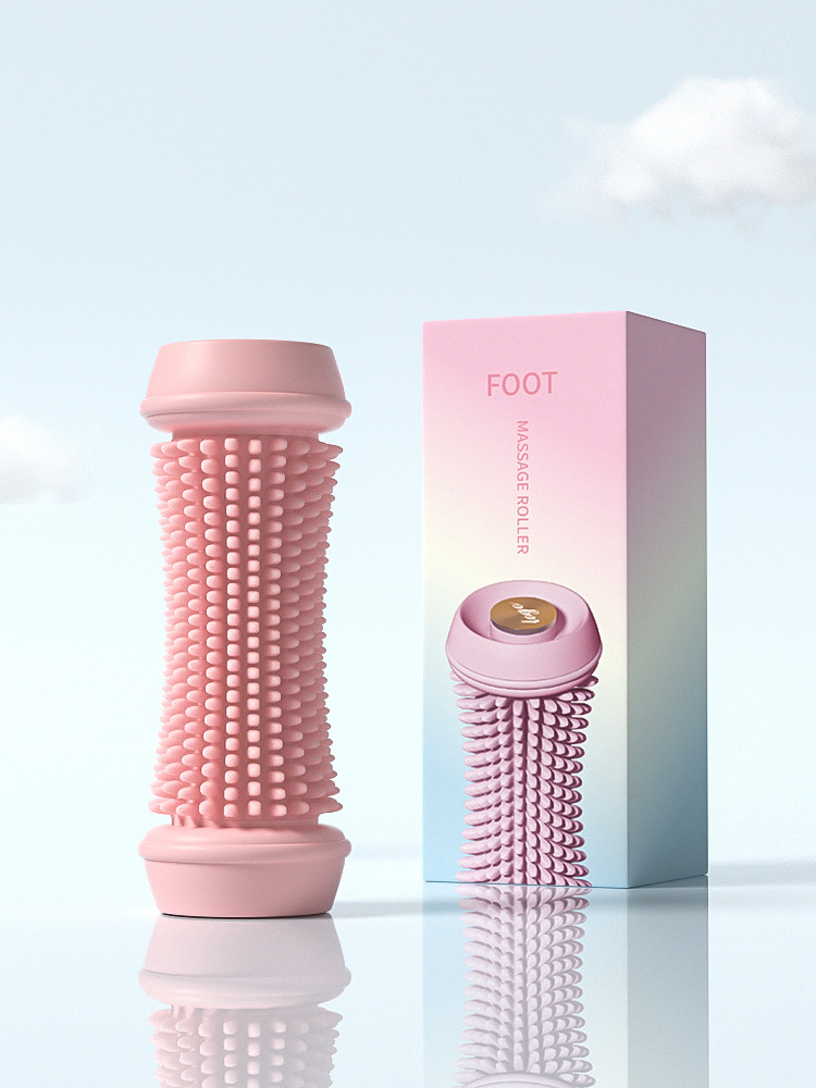 Rueda de masaje plantar, bola de masaje rodante plantar, bola de masaje de yoga, dragado de tendones y ganglios, entrenador de arco plano transfronterizo