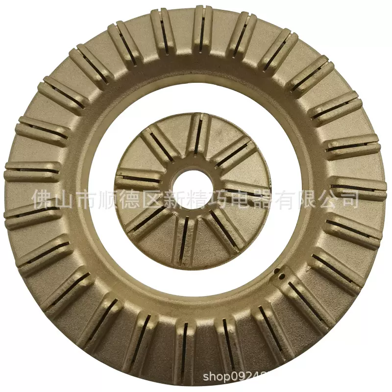 台式燃气灶具配件出口煤气炉维修铸铁炉头130全铜分火器炉盘火芯