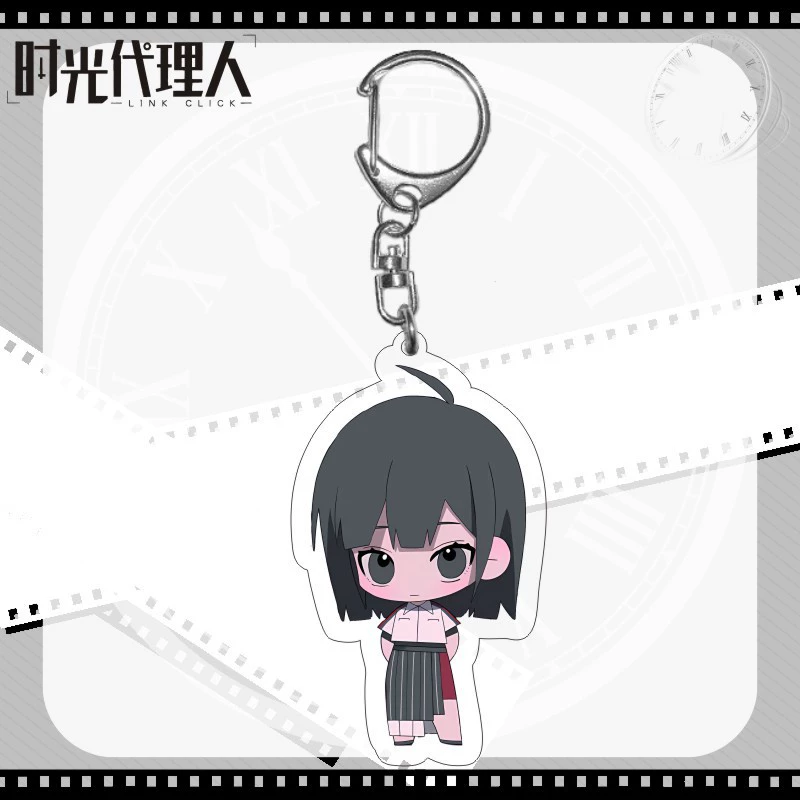 Cartoon acrylic double-sided pendant, keychain