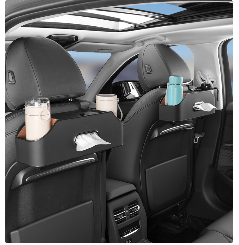 Cross-Border Hot-Selling Multifunctional Seat Back Storage Box Car Storage Box Hanging Bag Car Seat Back Storage Box In-Car