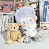 Оригинальная хлопковая кукла, милый комплект, 20см, детская одежда, 40см