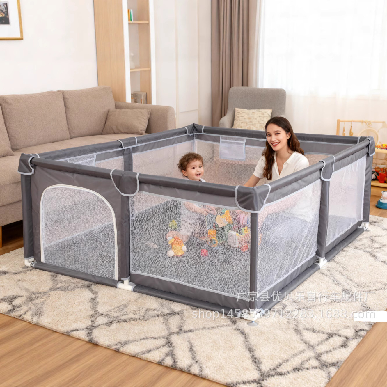 Fence Guardrail Baby Living Room Crawling Fence Toddler Fence Baby Indoor Home Children's Room Play