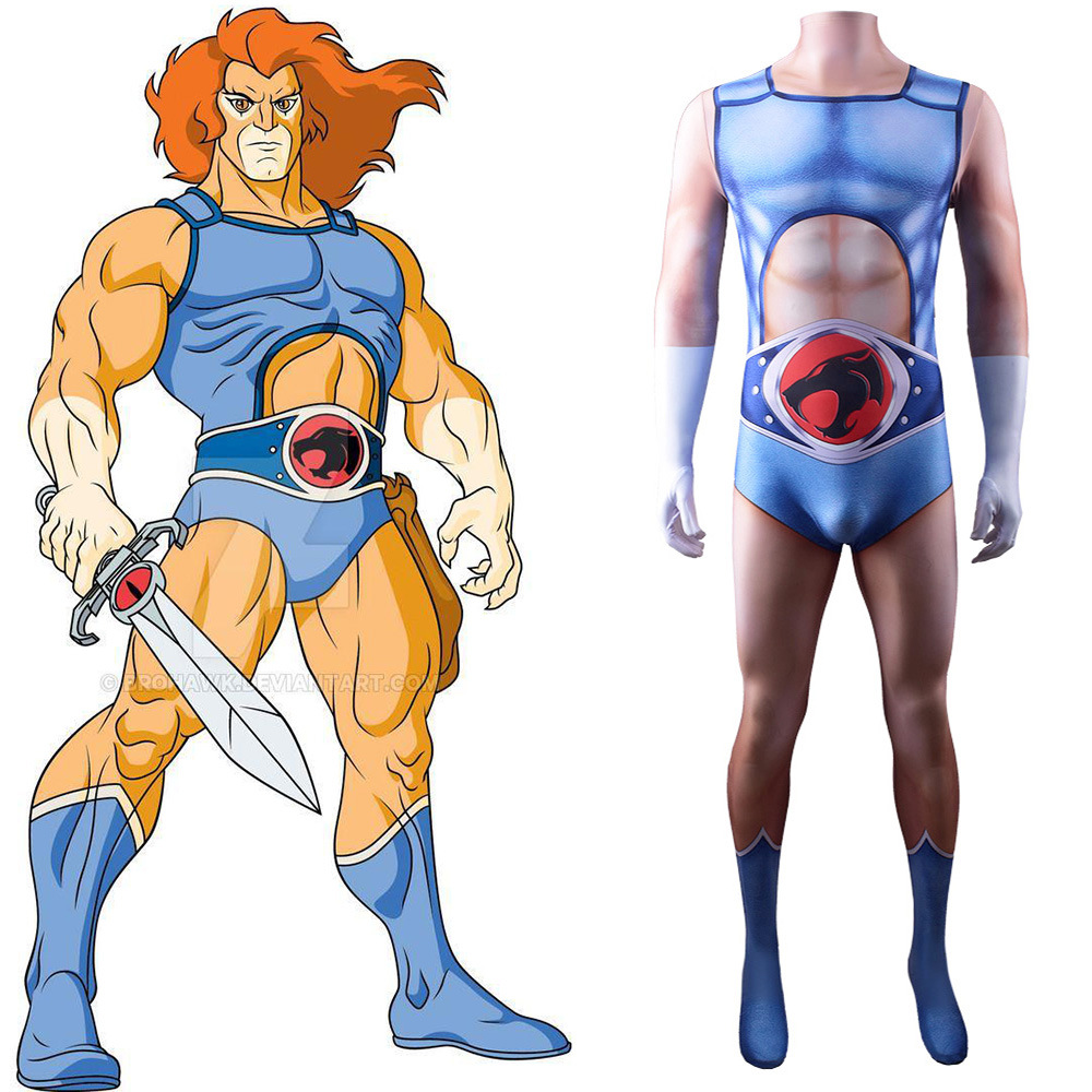 霹雳猫连体紧身衣Thundercats 动漫Cosplay服装万圣节服装