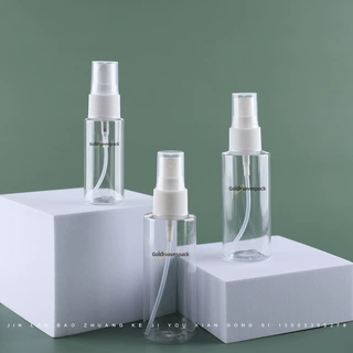 现货30ml细雾70mlpet喷雾瓶化妆品瓶分装透明空瓶