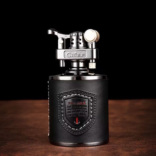CHIEF Lighter, Kerosene Windproof Vintage Style Personality Creative Large Desktop Ornament for Business
