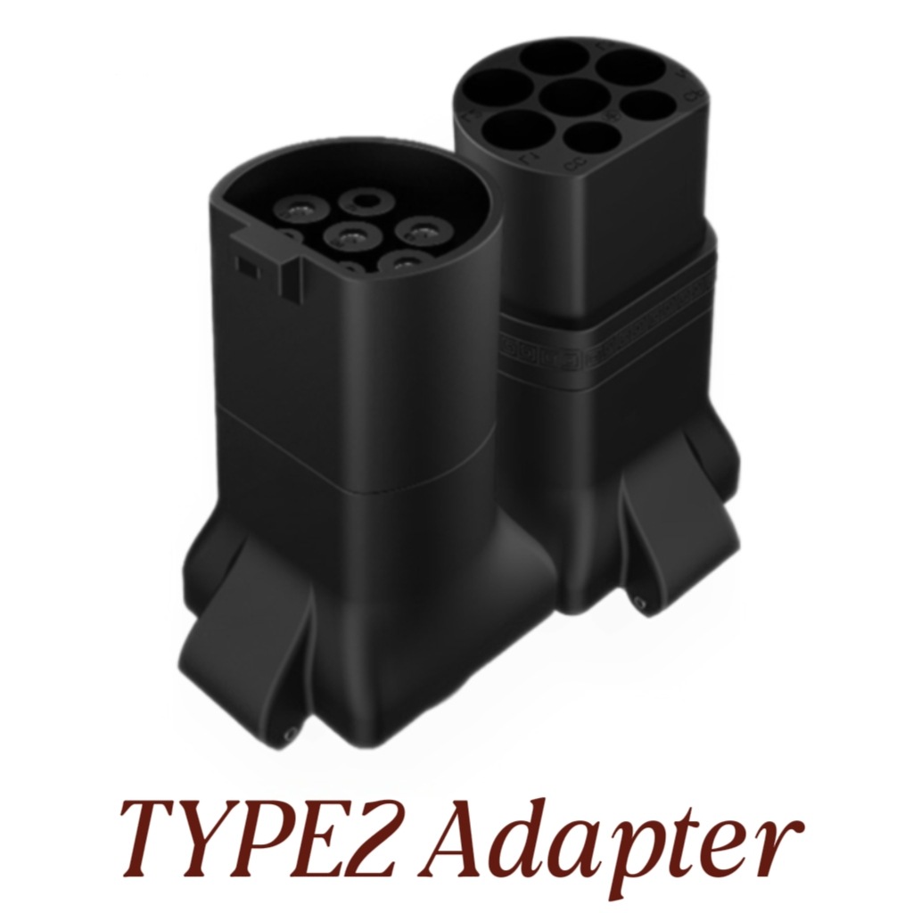 Type2 V2L Ev Discharging Adapter to Schuko Female Plug Cross-Border